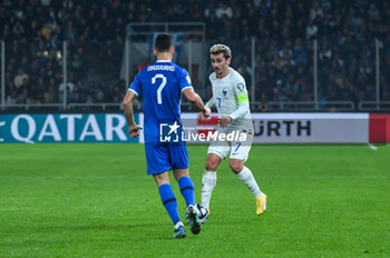 2023-11-21 - 7 Antoine Griezmann of France during the European Qualifiers for Euro 24, Group B, match between Greece and France at OPAP Arena on November 21, 2023, in Athens, Greece. - GREECE VS FRANCE, EUROPEAN QUALIFIERS, EURO 2024 - UEFA EUROPEAN - SOCCER