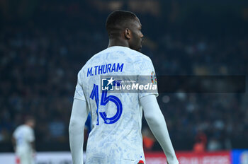2023-11-21 - 15 Marcus Thuram of France during the European Qualifiers for Euro 24, Group B, match between Greece and France at OPAP Arena on November 21, 2023, in Athens, Greece. - GREECE VS FRANCE, EUROPEAN QUALIFIERS, EURO 2024 - UEFA EUROPEAN - SOCCER