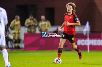2023-11-19 - Wout Faes of Belgium during the UEFA Euro 2024, Qualifiers Group F football match between Belgium and Azerbaijan on November 19, 2023 at King Baudouin Stadium in Brussels, Belgium - FOOTBALL - EURO 2024 - QUALIFYING - BELGIUM V AZERBAIJAN - UEFA EUROPEAN - SOCCER