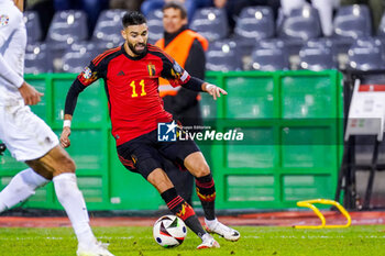 2023-11-19 - Yannick Carrasco of Belgium during the UEFA Euro 2024, Qualifiers Group F football match between Belgium and Azerbaijan on November 19, 2023 at King Baudouin Stadium in Brussels, Belgium - FOOTBALL - EURO 2024 - QUALIFYING - BELGIUM V AZERBAIJAN - UEFA EUROPEAN - SOCCER