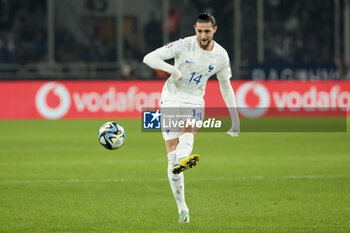 2023-11-21 - Adrien Rabiot of France during the UEFA Euro 2024, Qualifiers, Group B football match between Greece and France on November 21, 2023 at OPAP Arena in Athens, Greece - FOOTBALL - EURO 2024 - QUALIFYING - GREECE V FRANCE - UEFA EUROPEAN - SOCCER