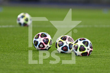 2023-03-21 - Official Uefa Champions League Ball during the Quarter-finals, 1st leg UEFA Women's Champions League between A.S. Roma and FC Barcelona on March 21, 2023 at the Stadio Olimpico in Rome. - AS ROMA VS FC BARCELONA - UEFA CHAMPIONS LEAGUE WOMEN - SOCCER