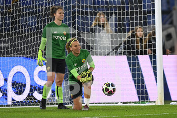 2023-03-21 - Stephanie Öhrström of AS Roma Women during the Quarter-finals, 1st leg UEFA Women's Champions League between A.S. Roma and FC Barcelona on March 21, 2023 at the Stadio Olimpico in Rome. - AS ROMA VS FC BARCELONA - UEFA CHAMPIONS LEAGUE WOMEN - SOCCER