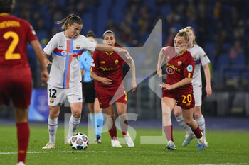 2023-03-21 - Patri Guijarro of FC Barcelona during the Quarter-finals, 1st leg UEFA Women's Champions League between A.S. Roma and FC Barcelona on March 21, 2023 at the Stadio Olimpico in Rome. - AS ROMA VS FC BARCELONA - UEFA CHAMPIONS LEAGUE WOMEN - SOCCER