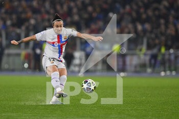 2023-03-21 - Lucy Bronze of FC Barcelona during the Quarter-finals, 1st leg UEFA Women's Champions League between A.S. Roma and FC Barcelona on March 21, 2023 at the Stadio Olimpico in Rome. - AS ROMA VS FC BARCELONA - UEFA CHAMPIONS LEAGUE WOMEN - SOCCER