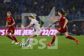 2023-03-21 - Keira Walsh of FC Barcelona during the Quarter-finals, 1st leg UEFA Women's Champions League between A.S. Roma and FC Barcelona on March 21, 2023 at the Stadio Olimpico in Rome. - AS ROMA VS FC BARCELONA - UEFA CHAMPIONS LEAGUE WOMEN - SOCCER