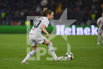 2023-03-21 - Caroline Graham Hansen of FC Barcelona during the Quarter-finals, 1st leg UEFA Women's Champions League between A.S. Roma and FC Barcelona on March 21, 2023 at the Stadio Olimpico in Rome. - AS ROMA VS FC BARCELONA - UEFA CHAMPIONS LEAGUE WOMEN - SOCCER