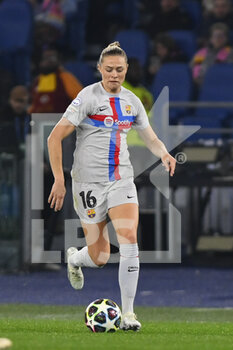 2023-03-21 - Fridolina Rolfö of FC Barcelona during the Quarter-finals, 1st leg UEFA Women's Champions League between A.S. Roma and FC Barcelona on March 21, 2023 at the Stadio Olimpico in Rome. - AS ROMA VS FC BARCELONA - UEFA CHAMPIONS LEAGUE WOMEN - SOCCER