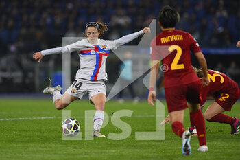 2023-03-21 - Aitana Bonmatí of FC Barcelona during the Quarter-finals, 1st leg UEFA Women's Champions League between A.S. Roma and FC Barcelona on March 21, 2023 at the Stadio Olimpico in Rome. - AS ROMA VS FC BARCELONA - UEFA CHAMPIONS LEAGUE WOMEN - SOCCER
