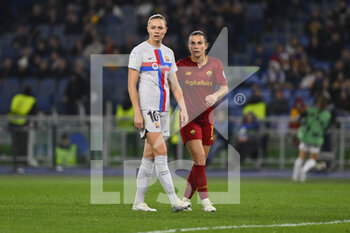 2023-03-21 - Fridolina Rolfö of FC Barcelona during the Quarter-finals, 1st leg UEFA Women's Champions League between A.S. Roma and FC Barcelona on March 21, 2023 at the Stadio Olimpico in Rome. - AS ROMA VS FC BARCELONA - UEFA CHAMPIONS LEAGUE WOMEN - SOCCER