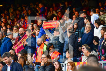 2023-03-29 - As Roma fans - FC BARCELONA VS AS ROMA - UEFA CHAMPIONS LEAGUE WOMEN - SOCCER