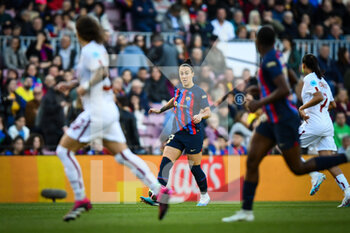 2023-03-29 - Lucy Bronze (FC Barcelona Fem) during a Woman's Champions League match between FC Barcelona Femaní and AS Roma Fem at Spotify Camp Nou, in Barcelona, Spain on March 29, 2023. (Photo / Felipe Mondino) - FC BARCELONA VS AS ROMA - UEFA CHAMPIONS LEAGUE WOMEN - SOCCER
