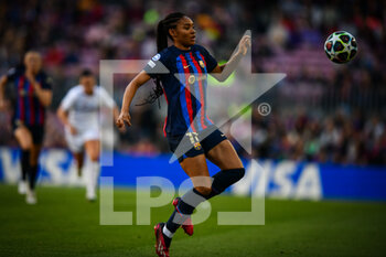 2023-03-29 - Salma Paralluelo (FC Barcelona Fem) during a Woman's Champions League match between FC Barcelona Femaní and AS Roma Fem at Spotify Camp Nou, in Barcelona, Spain on March 29, 2023. (Photo / Felipe Mondino) - FC BARCELONA VS AS ROMA - UEFA CHAMPIONS LEAGUE WOMEN - SOCCER