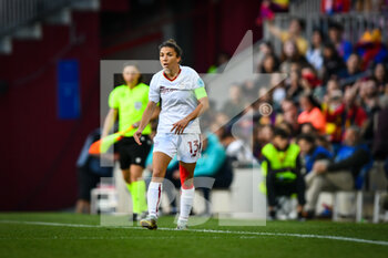 2023-03-29 - Elisa Bartoli (AS Roma Fem) during a Woman's Champions League match between FC Barcelona Femaní and AS Roma Fem at Spotify Camp Nou, in Barcelona, Spain on March 29, 2023. (Photo / Felipe Mondino) - FC BARCELONA VS AS ROMA - UEFA CHAMPIONS LEAGUE WOMEN - SOCCER