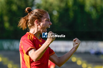 2023-10-11 - during the UEFA Women’s Champions League 2023/24 quarter finals match between AS Roma vs Vorskla Poltava at the Olimpico stadium Rome on 11 October 2023. - ROMA VS VORSKLA - UEFA CHAMPIONS LEAGUE WOMEN - SOCCER