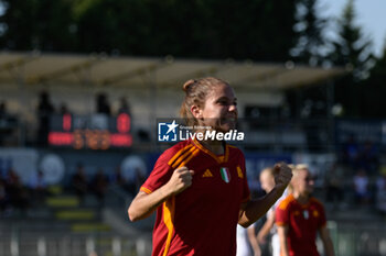 2023-10-11 - during the UEFA Women’s Champions League 2023/24 quarter finals match between AS Roma vs Vorskla Poltava at the Olimpico stadium Rome on 11 October 2023. - ROMA VS VORSKLA - UEFA CHAMPIONS LEAGUE WOMEN - SOCCER