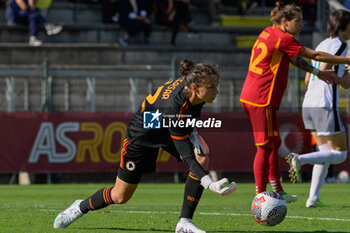 2023-10-11 - Camela Ceasar (AS Roma)  during the UEFA Women’s Champions League 2023/24 quarter finals match between AS Roma vs Vorskla Poltava at the Olimpico stadium Rome on 11 October 2023. - ROMA VS VORSKLA - UEFA CHAMPIONS LEAGUE WOMEN - SOCCER
