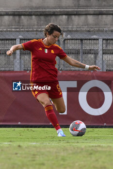 2023-10-18 - Valentina Giacinti of A.S. Roma Women during the Round 2, second leg of the UEFA Women's Champions League between F.C. Vorskla vs A.S. Roma, 18 October 2023 at the Stadio Tre Fontane in Rome, Italy. - AS ROMA VS FC VORSKLA - UEFA CHAMPIONS LEAGUE WOMEN - SOCCER
