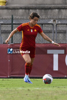 2023-10-18 - Valentina Giacinti of A.S. Roma Women during the Round 2, second leg of the UEFA Women's Champions League between F.C. Vorskla vs A.S. Roma, 18 October 2023 at the Stadio Tre Fontane in Rome, Italy. - AS ROMA VS FC VORSKLA - UEFA CHAMPIONS LEAGUE WOMEN - SOCCER