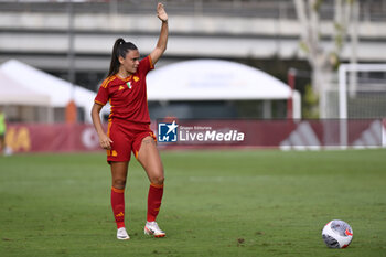 2023-10-18 - Annamaria Serturini of A.S. Roma Women during the Round 2, second leg of the UEFA Women's Champions League between F.C. Vorskla vs A.S. Roma, 18 October 2023 at the Stadio Tre Fontane in Rome, Italy. - AS ROMA VS FC VORSKLA - UEFA CHAMPIONS LEAGUE WOMEN - SOCCER