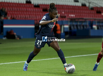 2023-10-18 - Sandy Baltimore of PSG during the UEFA Women's Champions League, Round 2, 2nd leg football match between Paris Saint-Germain and Manchester United on October 18, 2023 at Parc des Princes stadium in Paris, France - FOOTBALL - WOMEN'S CHAMPIONS LEAGUE - PARIS SG V MANCHESTER UNITED - UEFA CHAMPIONS LEAGUE WOMEN - SOCCER