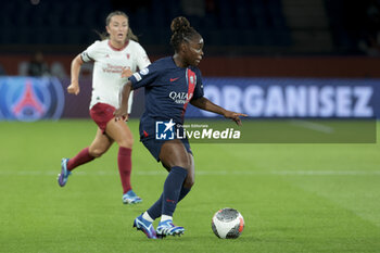 2023-10-18 - Sandy Baltimore of PSG during the UEFA Women's Champions League, Round 2, 2nd leg football match between Paris Saint-Germain and Manchester United on October 18, 2023 at Parc des Princes stadium in Paris, France - FOOTBALL - WOMEN'S CHAMPIONS LEAGUE - PARIS SG V MANCHESTER UNITED - UEFA CHAMPIONS LEAGUE WOMEN - SOCCER