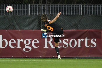 2023-11-23 - Valentina Giacinti of A.S. Roma Women score 1-0 during the Round 2, day 2 Group C of the UEFA Women's Champions League between F.C. Vorskla vs A.S. Roma, 23 November 2023 at the Stadio Tre Fontane in Rome, Italy. - ROMA WOMEN VS AJAX WOMEN - UEFA CHAMPIONS LEAGUE WOMEN - SOCCER