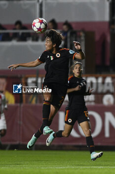 2023-11-23 - Moeka Minami of A.S. Roma Women during the Round 2, day 2 Group C of the UEFA Women's Champions League between F.C. Vorskla vs A.S. Roma, 23 November 2023 at the Stadio Tre Fontane in Rome, Italy. - ROMA WOMEN VS AJAX WOMEN - UEFA CHAMPIONS LEAGUE WOMEN - SOCCER