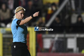 2023-11-23 - Referee Ewa Augustyn (POL) during the Round 2, day 2 Group C of the UEFA Women's Champions League between F.C. Vorskla vs A.S. Roma, 23 November 2023 at the Stadio Tre Fontane in Rome, Italy. - ROMA WOMEN VS AJAX WOMEN - UEFA CHAMPIONS LEAGUE WOMEN - SOCCER