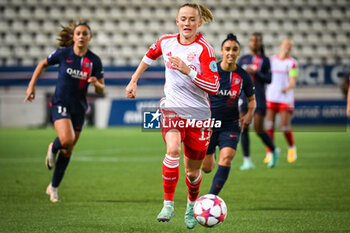 2023-11-23 - Lea SCHULLER of Bayern Munich during the UEFA Women's Champions League, Group C football match between Paris Saint-Germain and Bayern Munich on November 23, 2023 at Jean Bouin stadium in Paris, France - FOOTBALL - WOMEN'S CHAMPIONS LEAGUE - PARIS SG V BAYERN MUNICH - UEFA CHAMPIONS LEAGUE WOMEN - SOCCER