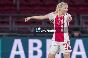 2023-12-20 - Nadine Noordam of AFC Ajax during the UEFA Women's Champions League, Group C football match between AFC Ajax and Bayern Munich on December 20, 2023 at Johan Cruijff ArenA in Amsterdam, Netherlands - FOOTBALL - WOMEN'S CHAMPIONS LEAGUE - AJAX V BAYERN MUNICH - UEFA CHAMPIONS LEAGUE WOMEN - SOCCER