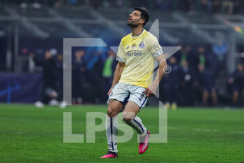 2023-02-22 - Mehdi Taremi of FC Porto reacts during the UEFA Champions League 2022/23 Round of 16 - First leg football match between FC Internazionale and FC Porto at Giuseppe Meazza Stadium, Milan, Italy on February 22, 2023 - INTER - FC INTERNAZIONALE VS FC PORTO - UEFA CHAMPIONS LEAGUE - SOCCER
