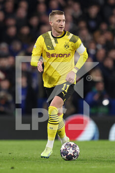 2023-03-07 - Marco Reus of Borussia Dortmund in action  - CHELSEA FC VS BORUSSIA DORTMUND - UEFA CHAMPIONS LEAGUE - SOCCER