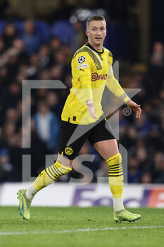 2023-03-07 - Marco Reus of Borussia Dortmund gestures  - CHELSEA FC VS BORUSSIA DORTMUND - UEFA CHAMPIONS LEAGUE - SOCCER