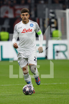 2023-02-21 - Giovanni Di Lorenzo of Napoli  - EINTRACHT FRANKFURT VS NAPOLI - UEFA CHAMPIONS LEAGUE - SOCCER
