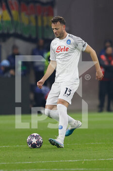 2023-02-21 - Alex Meret of Napoli  - EINTRACHT FRANKFURT VS NAPOLI - UEFA CHAMPIONS LEAGUE - SOCCER