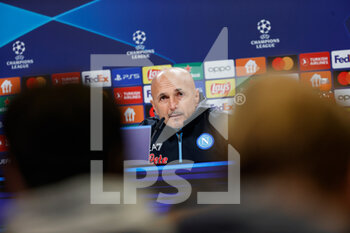 2023-02-20 - Giovanni Di Lorenzo of Napoli  - SSC NAPOLI PRESS CONFERENCE - UEFA CHAMPIONS LEAGUE - SOCCER