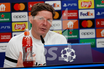 2023-02-20 - Oliver Glasner  Head coach  of Eintracht Frankfurt  - EINTRACHT FRANKFURT PRESS CONFERENCE - UEFA CHAMPIONS LEAGUE - SOCCER
