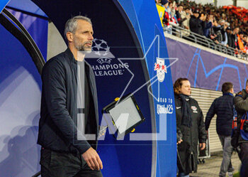 2023-02-23 - Marco Rose Head Coach of RB Leipzig during the UEFA Champions League, Round of 16, 1st leg football match between RB Leipzig and Manchester City on February 22, 2023 at Red Bull Arena in Leipzig, Germany - FOOTBALL - CHAMPIONS LEAGUE - LEIPZIG V MANCHESTER CITY - UEFA CHAMPIONS LEAGUE - SOCCER