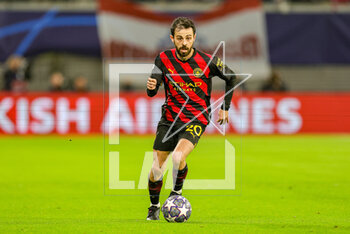 2023-02-23 - Bernardo Silva (20) of Manchester City during the UEFA Champions League, Round of 16, 1st leg football match between RB Leipzig and Manchester City on February 22, 2023 at Red Bull Arena in Leipzig, Germany - FOOTBALL - CHAMPIONS LEAGUE - LEIPZIG V MANCHESTER CITY - UEFA CHAMPIONS LEAGUE - SOCCER