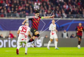 2023-02-23 - İlkay Gundogan (8) of Manchester City during the UEFA Champions League, Round of 16, 1st leg football match between RB Leipzig and Manchester City on February 22, 2023 at Red Bull Arena in Leipzig, Germany - FOOTBALL - CHAMPIONS LEAGUE - LEIPZIG V MANCHESTER CITY - UEFA CHAMPIONS LEAGUE - SOCCER