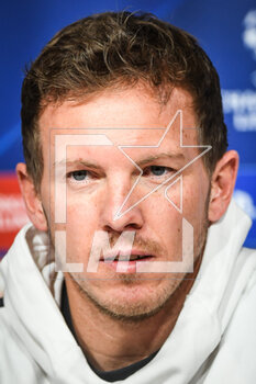 2023-03-07 - Julian NAGELSMANN of Bayern Munich during the Bayern Munich press conference ahead of the UEFA Champions League football match on March 7, 2023 at Allianz Arena in Munich, Germany - FOOTBALL - BAYERN MUNICH V PARIS SG - TRAINING AND PRESS CONFERENCE - UEFA CHAMPIONS LEAGUE - SOCCER
