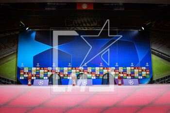 2023-03-07 - Illustration during the Bayern Munich press conference ahead of the UEFA Champions League football match on March 7, 2023 at Allianz Arena in Munich, Germany - FOOTBALL - BAYERN MUNICH V PARIS SG - TRAINING AND PRESS CONFERENCE - UEFA CHAMPIONS LEAGUE - SOCCER