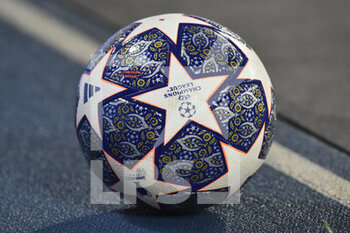 2023-03-15 - the match ball  during the Uefa Champions League  match between   SSC Napoli vs Eintracht Frankfurt at  Diego Armando Maradona  - SSC NAPOLI VS EINTRACHT FRANKFURT - UEFA CHAMPIONS LEAGUE - SOCCER