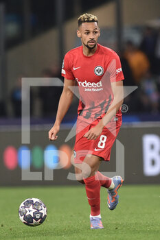 2023-03-15 - Djibril Sow of Eintracht Frankfurt in action   during the Uefa Champions League  match between   SSC Napoli vs Eintracht Frankfurt at  Diego Armando Maradona  - SSC NAPOLI VS EINTRACHT FRANKFURT - UEFA CHAMPIONS LEAGUE - SOCCER