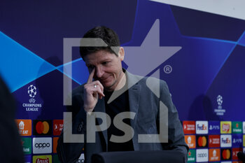 2023-03-14 - Oliver Glasner  Head coach  of Eintracht Frankfurt   - PRESS CONFERENCE NAPOLI VS EINTRACHT - UEFA CHAMPIONS LEAGUE - SOCCER