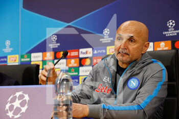 2023-03-14 - Luciano Spalletti coach of Napoli - PRESS CONFERENCE NAPOLI VS EINTRACHT - UEFA CHAMPIONS LEAGUE - SOCCER