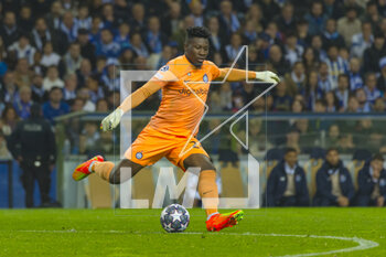 2023-03-14 - Andre Onana of Inter during the UEFA Champions League, Round of 16, 2nd leg football match between FC Porto and FC Internazionale on March 14, 2023 at Estadio do Dragao in Porto, Portugal - FOOTBALL - CHAMPIONS LEAGUE - PORTO V INTERNAZIONALE - UEFA CHAMPIONS LEAGUE - SOCCER