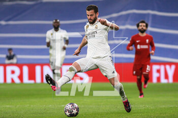 2023-03-15 - Nacho Fernandez of Real Madrid during the UEFA Champions League, Round of 16, 2nd leg football match between Real Madrid CF and Liverpool FC on March 15, 2023 at Santiago Bernabeu stadium in Madrid, Spain - FOOTBALL - CHAMPIONS LEAGUE - REAL MADRID V LIVERPOOL - UEFA CHAMPIONS LEAGUE - SOCCER