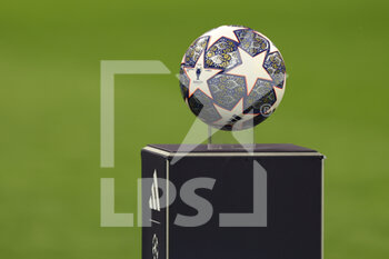 2023-04-19 - Official Adidas Champions League match ball during the UEFA Champions League 2022/23 Quarter-Finals - 2nd leg football match between FC Internazionale and SL Benfica at Giuseppe Meazza Stadium, Milan, Italy on April 19, 2023 - INTER - FC INTERNAZIONALE VS BENFICA - UEFA CHAMPIONS LEAGUE - SOCCER